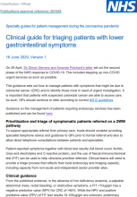 Clinical guide for triaging patients with lower gastrointestinal symptoms
